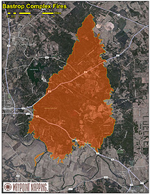 Bastrop Fires East