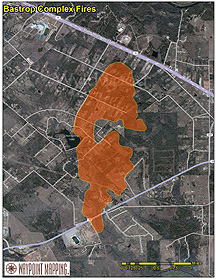 Bastrop Fires West