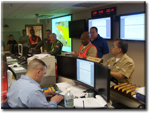 Navy EOC use of GIS